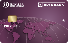 HDFC Diners Club Privilege Credit Card